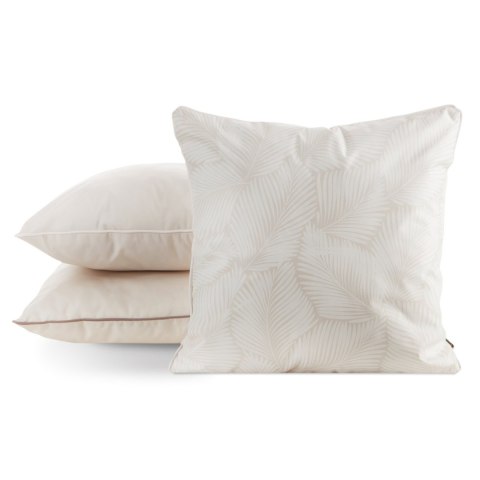 Kissenbezug Garten Wassefest Outdoor 11A 45X45 weiß beige