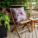 Kissenbezug Garten Wassefest Outdoor 29A 45X45 creme rosa