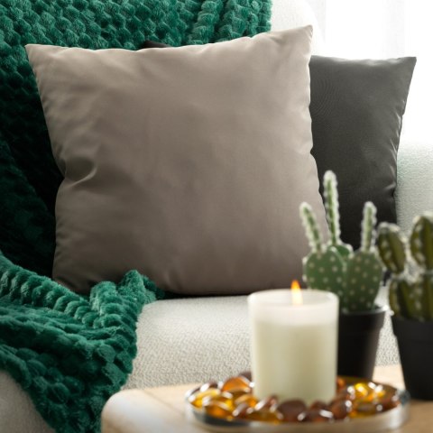 Kissenbezug Garten Wassefest Outdoor graphit 45x45