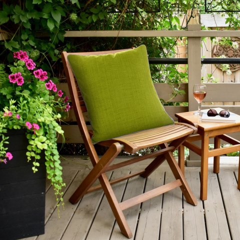 Kissenbezug Garten Wassefest Outdoor 3 dunkelblau 45x45