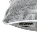 Kissenbezug Garten Wassefest Outdoor 3 silber 45x45