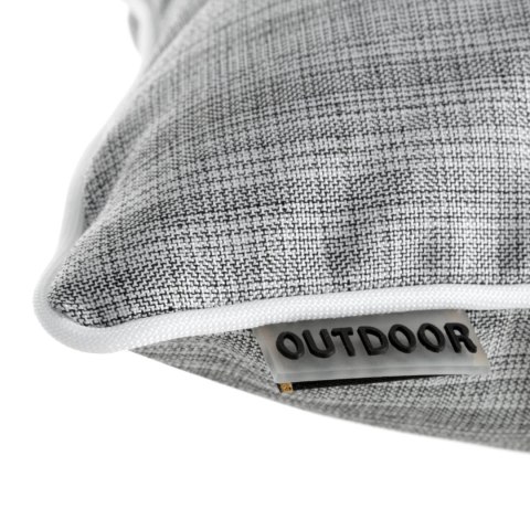 Kissenbezug Garten Wassefest Outdoor 3 silber 45x45