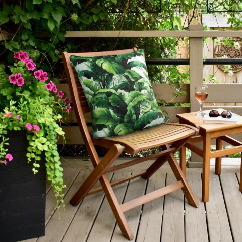 Kissenbezug Garten Wassefest Outdoor 6 grün 45x45