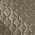 Samtdecke DIMON dunkelbeige 220x240 dunkelbeige