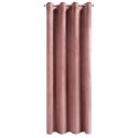 Samtvorhang ROSA dunkelrosa 140x250 Ösen
