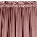 Samtvorhang ROSA dunkelrosa 140x270 Kräuselband