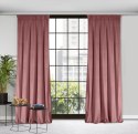 Samtvorhang ROSA dunkelrosa 140x270 Kräuselband