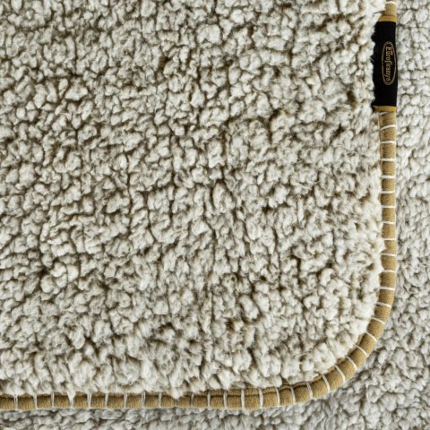 Kuschelweiche Wohnddecke KOALA beige weiß 150x200