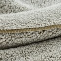 Kuschelweiche Wohnddecke KOALA beige weiß 150x200