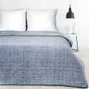 Kuschelweiche Wohnddecke KOALA marine weiß 170x210