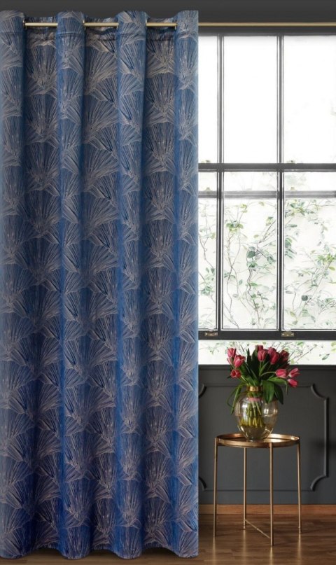 Pierre Vorhang GOJA 140x250 Ösen marine