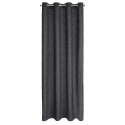 Pierre Vorhang INGA 140x250 Ösen schwarz