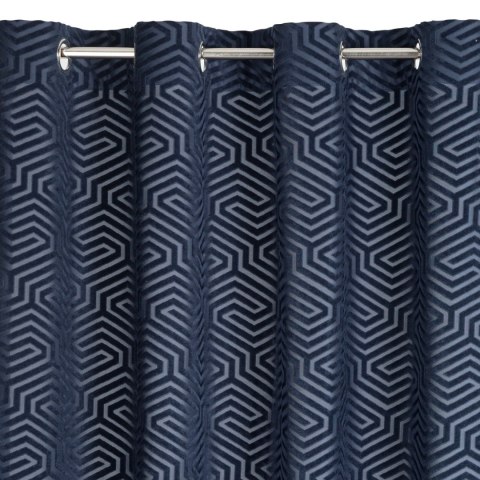 Pierre Vorhang INGA 140x250 Ösen marine
