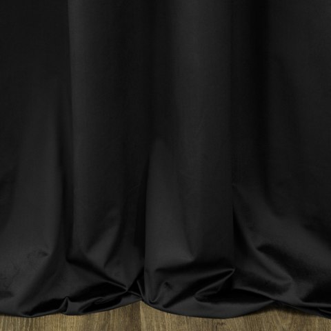 Pierre Vorhang SIBEL 140x270 Kräuselband schwarz