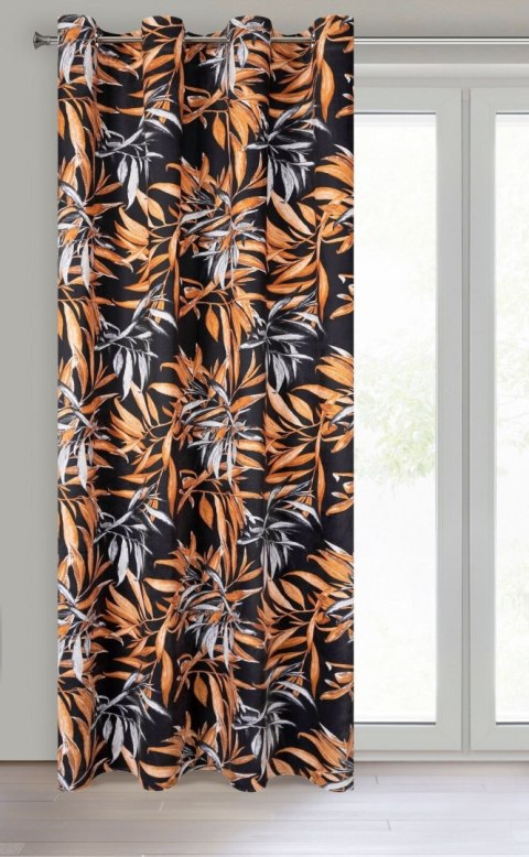 Pierre Vorhang ZOJA 140x250 P schwarz RUD