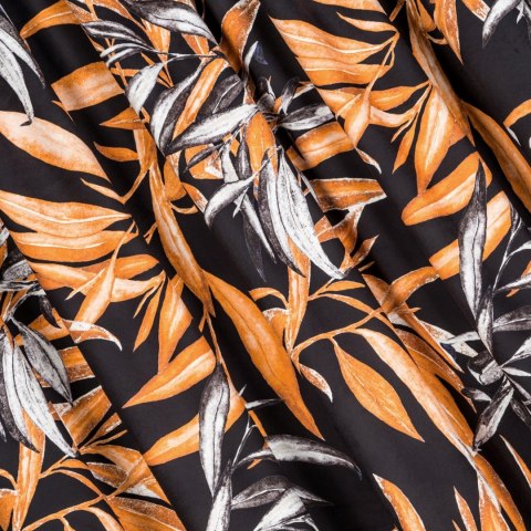 Pierre Vorhang ZOJA 140x270 Kräuselband schwarz RUD