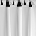 Outdoor Vorhang weiß 155x220 Schlaufen