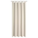 Outdoor Vorhang hellbeige 155x240 Schlaufen