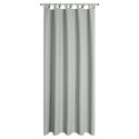 Outdoor Vorhang silber 155x200 Schlaufen