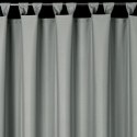 Outdoor Vorhang silber 155x200 Schlaufen