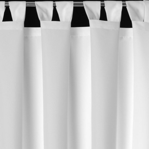 Outdoor Vorhang weiß 155x260 Schlaufen