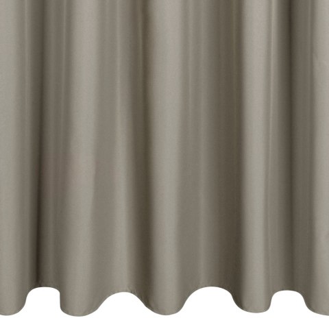 Outdoor Vorhang cappucino 155x200 Tunnelzug