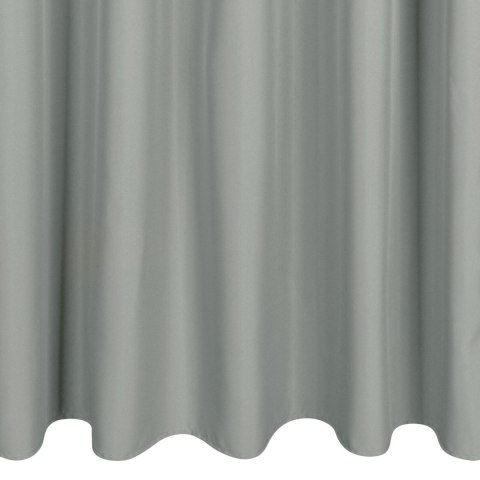 Outdoor Vorhang silber 155x240 Schlaufen