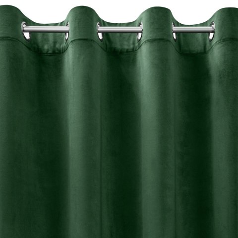 Samtvorhang ROSA grün 140x250 Ösen