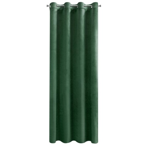 Samtvorhang ROSA grün 140x250 Ösen