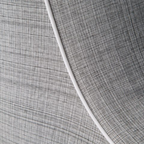 Sessel Garten Wassefest Outdoor silber 70x90x70