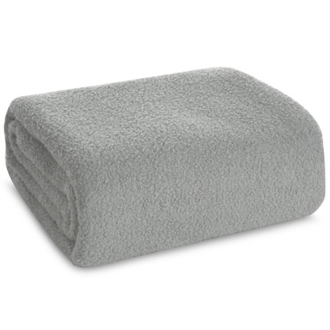 Sofadecke BOUCLE silber 200x220 silber