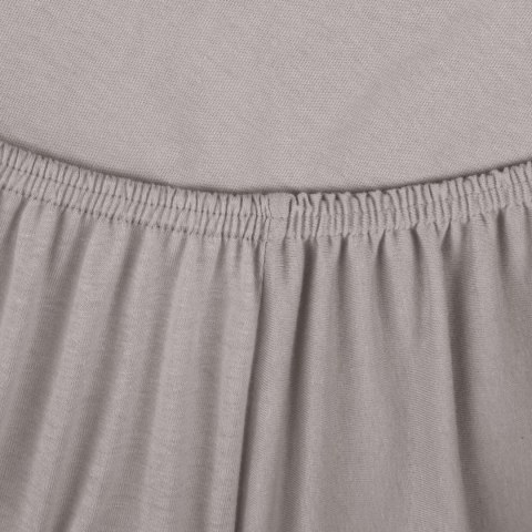 Spannbetttuch JERSEY3 silber 220x200 30 140