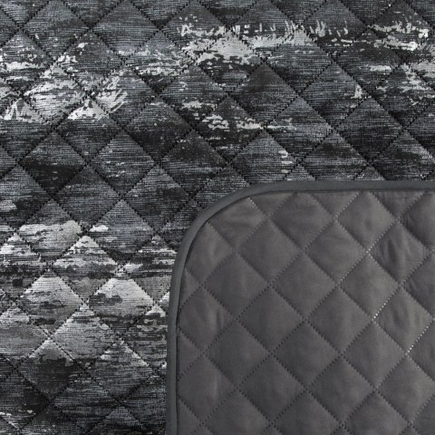 Tagesdecke BLINK 3 schwarz 170x210 schwarz silber