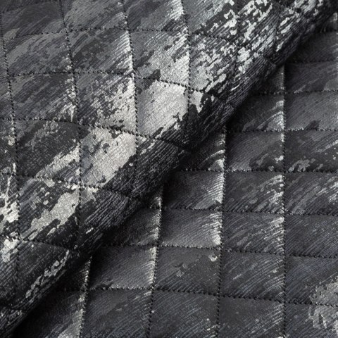 Tagesdecke BLINK 3 schwarz 170x210 schwarz silber