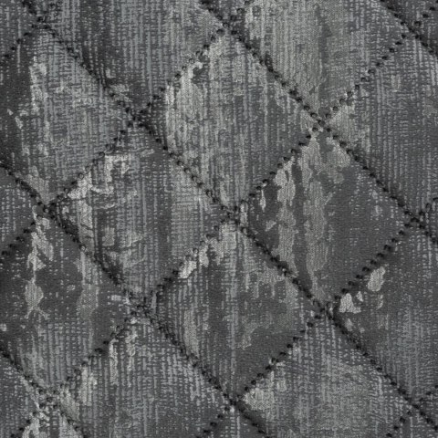 Tagesdecke BLINK 3 dunkelgrau 170x210 stahl silber