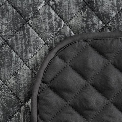 Tagesdecke BLINK 3 dunkelgrau 170x210 stahl silber