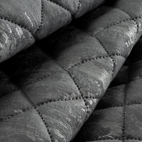 Tagesdecke BLINK 3 dunkelgrau 170x210 stahl silber