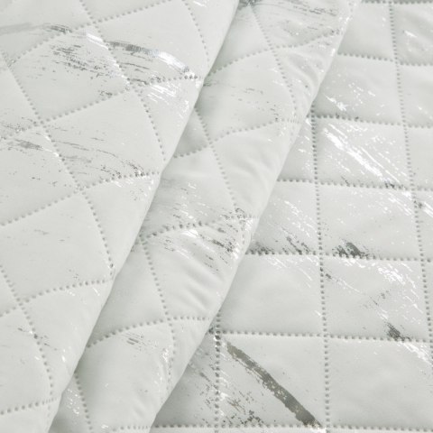 Tagesdecke BLINK 1 170x210 weiß silber