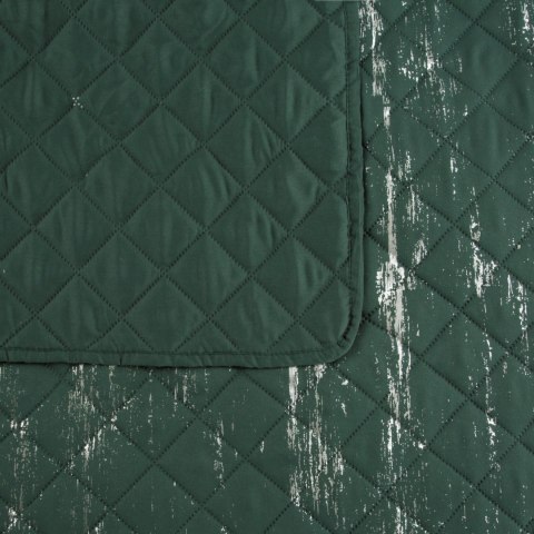 Tagesdecke BLINK 1 200x220 dunkelgrün silber