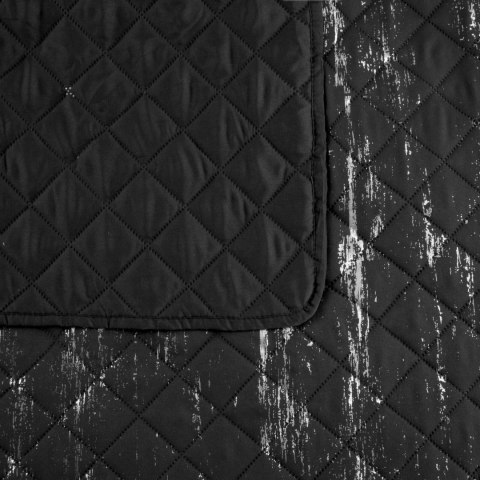 Tagesdecke BLINK 1 220x240 schwarz silber