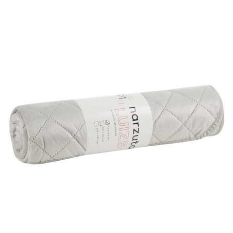 Steppdecke LUIZ 5 grau 70x160 silber