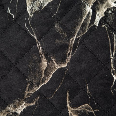 Steppdecke LUIZ 6 200x220 schwarz gold