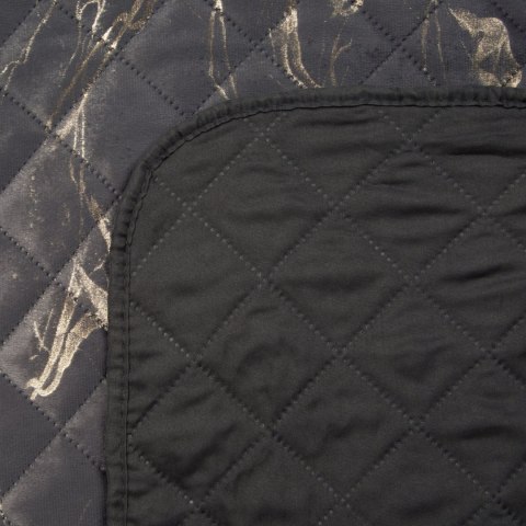 Steppdecke LUIZ 6 200x220 stahl gold