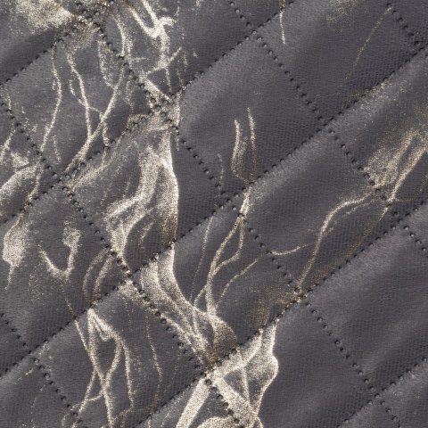 Steppdecke LUIZ 6 220x240 stahl gold