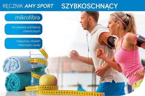 Sporttuch AMY 3 08 türkis 80x150