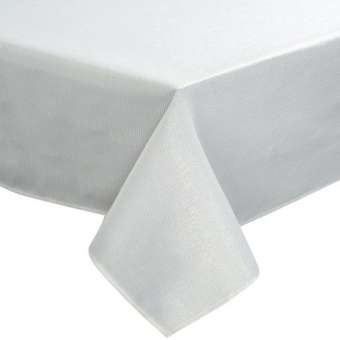 Tischdecke ALISA weiß gold 140x180 weiß gold