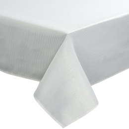 Tischdecke ALISA weiß gold 140x220 weiß gold