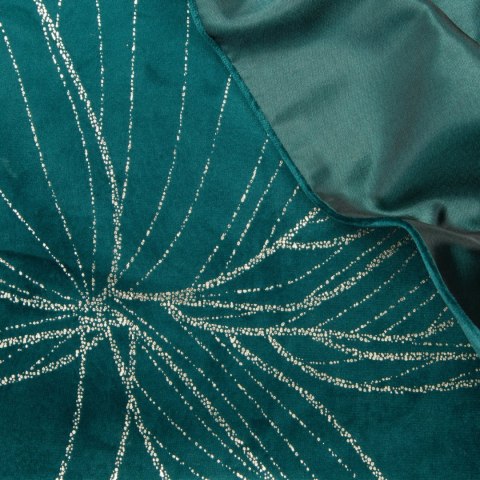 Tischdecke BLINK 12 35x140 dunkeltürkis Velvet Samt