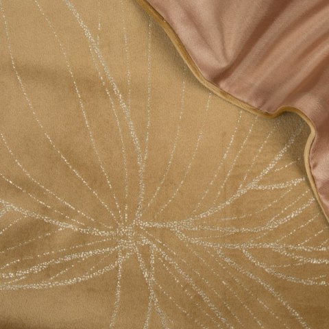 Tischdecke BLINK 12 35x140 honig Velvet Samt