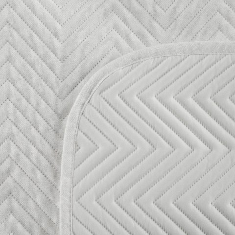 Tagesdecke Lein- Optik 3 weiß 200x220 B